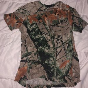 Camouflage short sleeve t-shirt